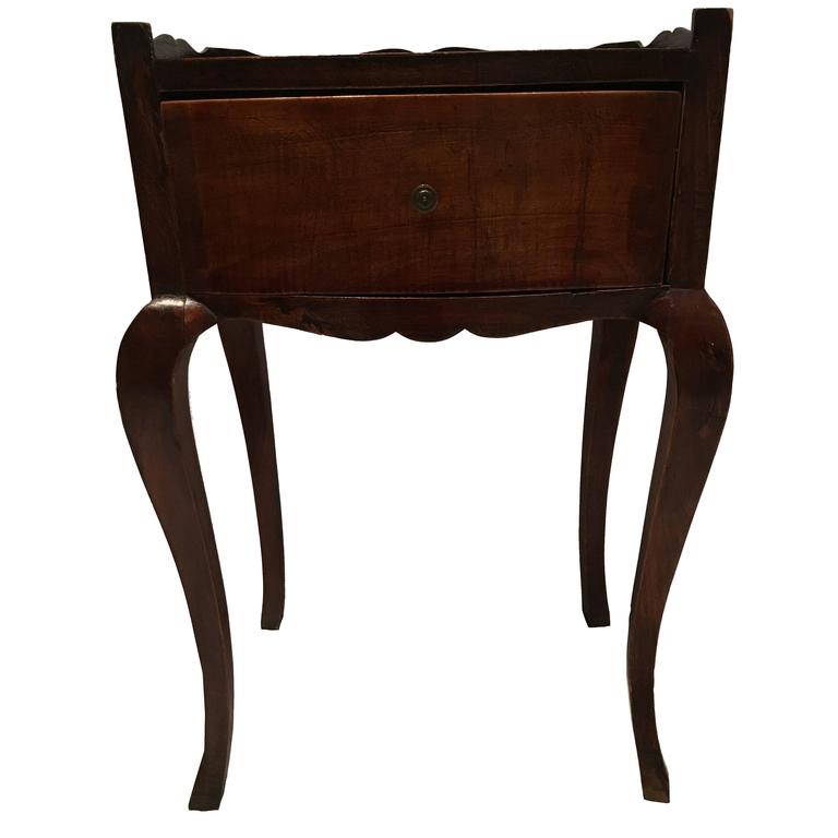 Charming Country French Side Table For Sale at 1stdibs