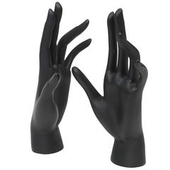 Pair of Cast Resin Mannequin Hands Sculpture 8