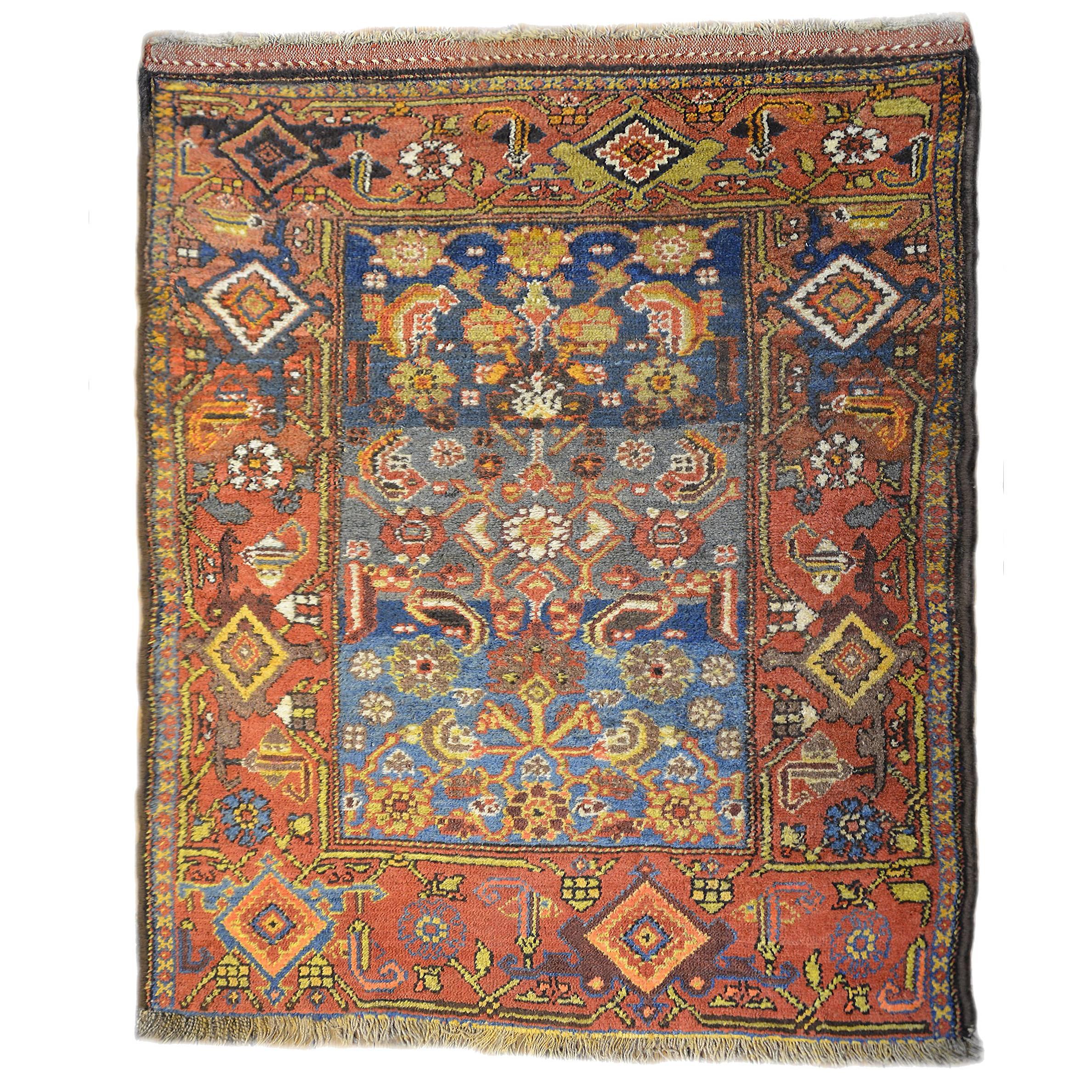 Stunning Early 20th Century Kurdish Rug