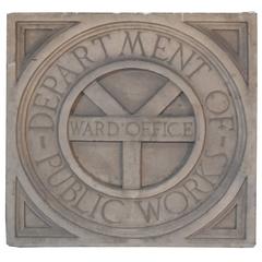 Ward Office Panel with Seal of Chicago