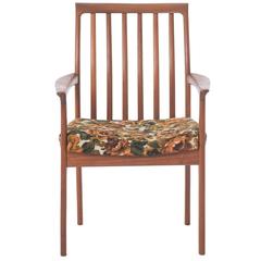 Danish Modern Spindle Back Armchair 10