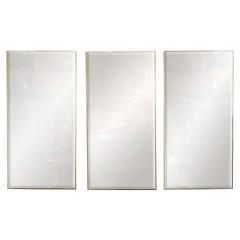 Set of Three Decorative Modern Mirrors by La Barge 7
