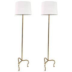 Maison Ramsay Gilded Iron Floor Lamps