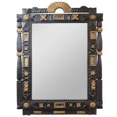 Large Folk Art Mirror 1
