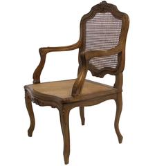 French Louis XV Style Fauteuil Armchair 2