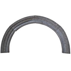 Georgian Carved Oak Arch 4