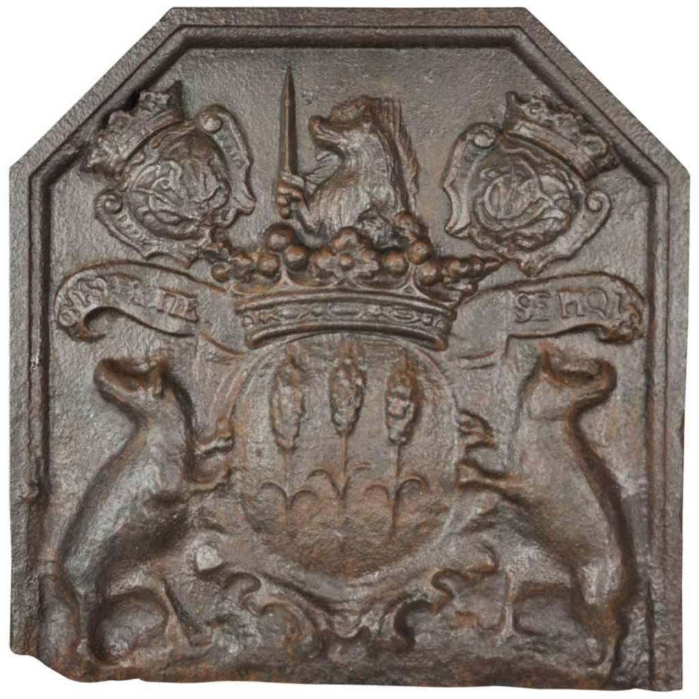 Exceptional French 17th Century Fireback