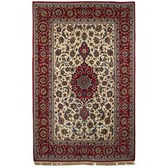 Antique Persian Isfahan Rug 3