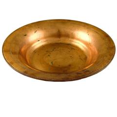 Just Andersen Art Deco Large Bronze Bowl
