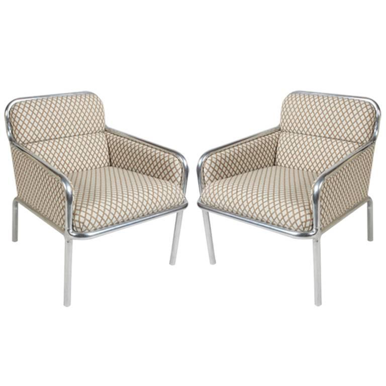 Paire de chaises Brian Palmer pour Baker, datant d'environ 1970 en vente