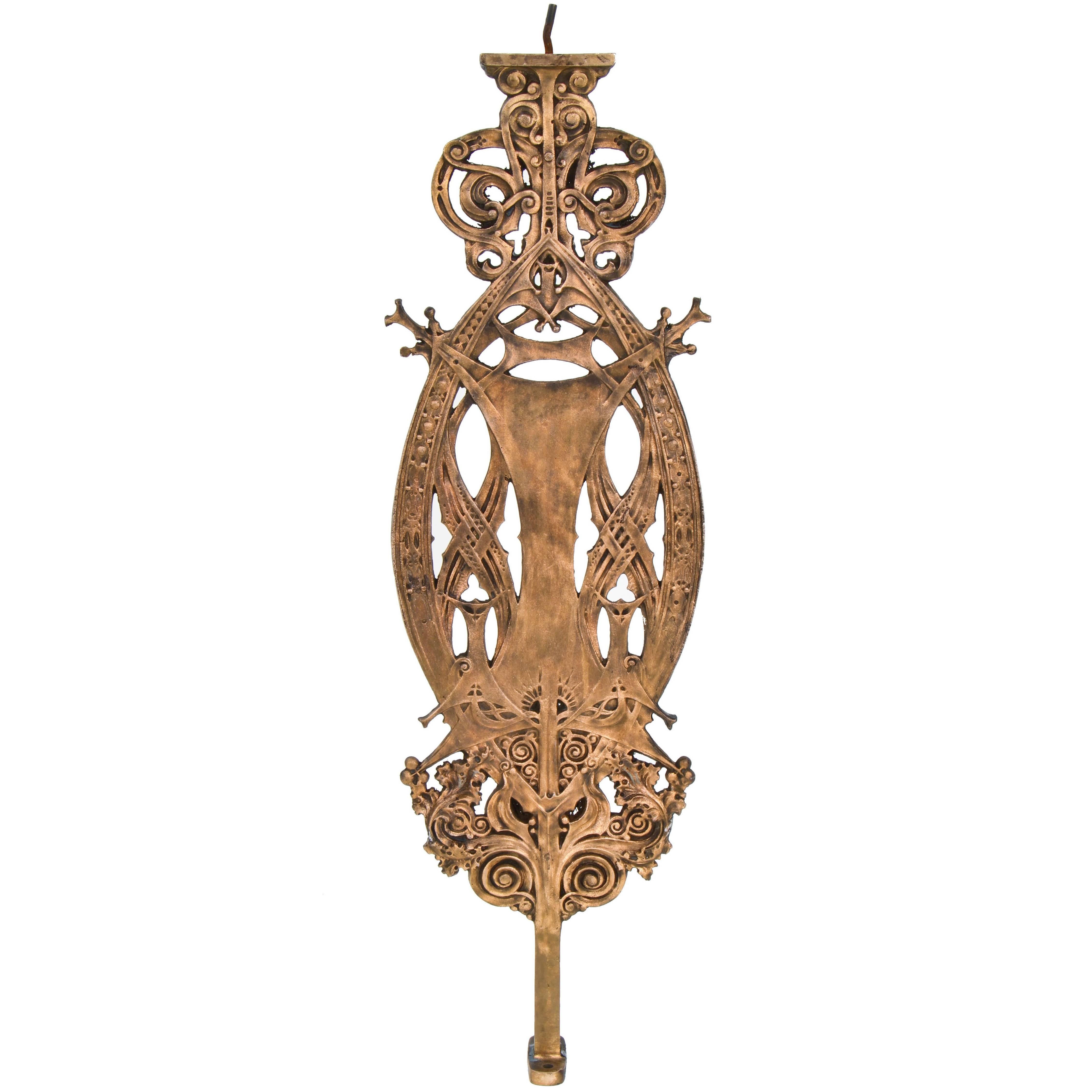 Late 19th Century Copper-Plated Staircase Baluster from the Guaranty Building For Sale