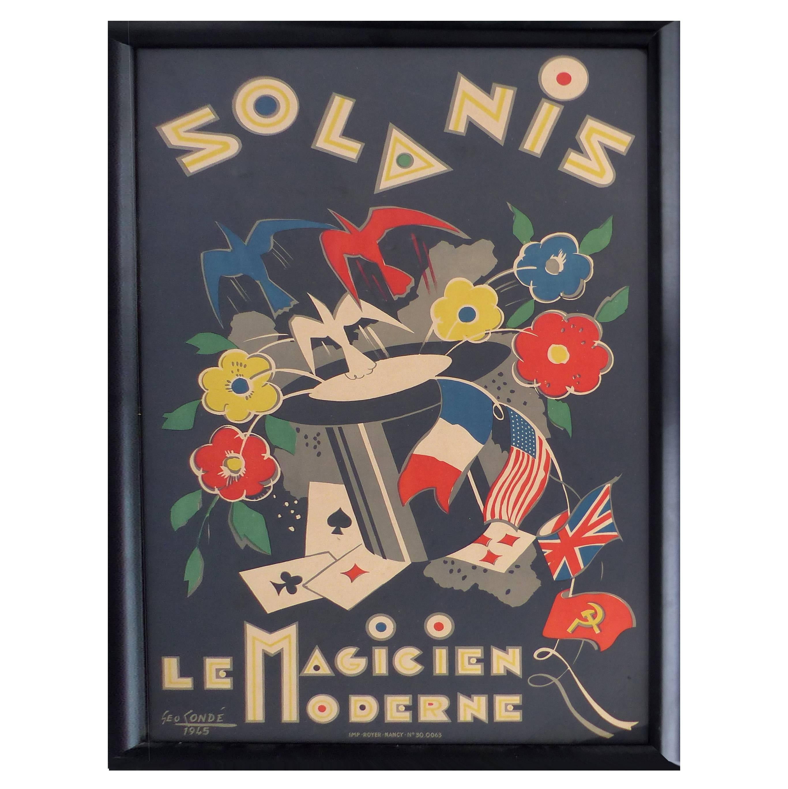 French Art Deco Poster by George Conde