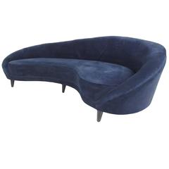 Italian Modern Sculptural Sofa in the Style of Gio Ponti 2