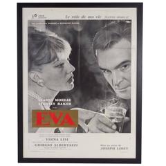 Framed "Eva" Movie Poster