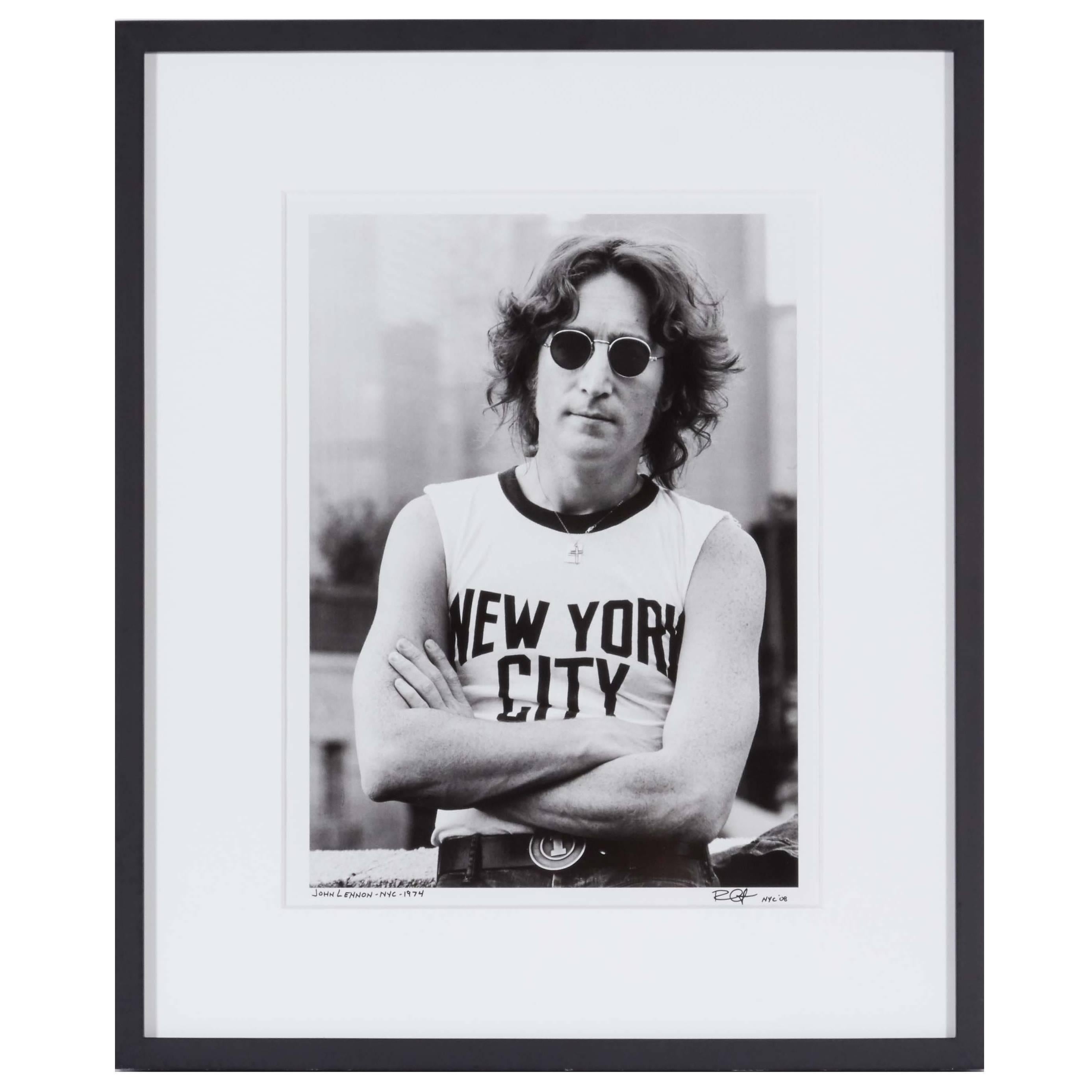 Bob Gruen, "John Lennon, New York City, 1974" For Sale