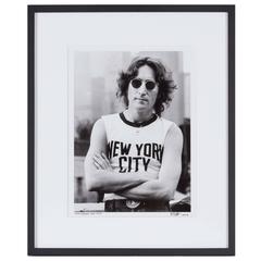 Bob Gruen, "John Lennon, New York City, 1974"