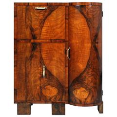 Art Decò 1930s Cabinet Buffet Sideboard Walnut Applied Osvaldo Borsani Design 10