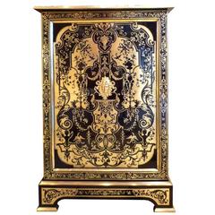 French Louis XIV Boulle Marquetry Cabinet, Remounted in the 19th Century