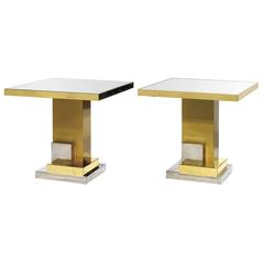 Ferruccio Laviani for Dolce & Gabbana, Pair of Tables for the Gold Restaurant 4