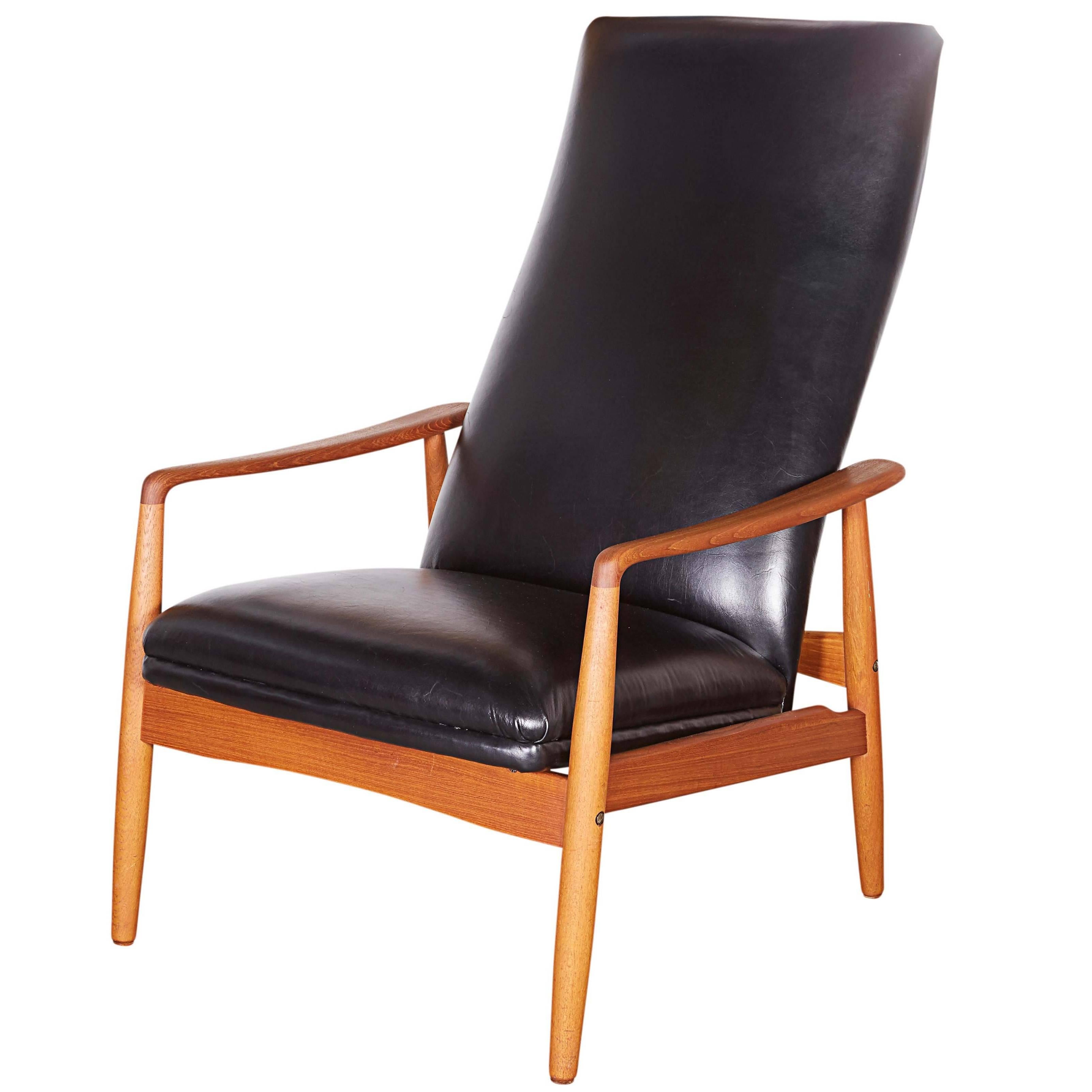 Mid Century Recliner Chair by Soren Ladefoged