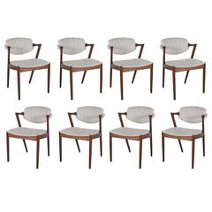 Danish Kai Kristiansen 42 Dining Chair, Pair