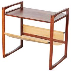 Vintage Magazine Rack, Rosewood