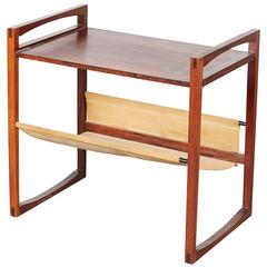 Vintage Magazine Rack, Rosewood 3