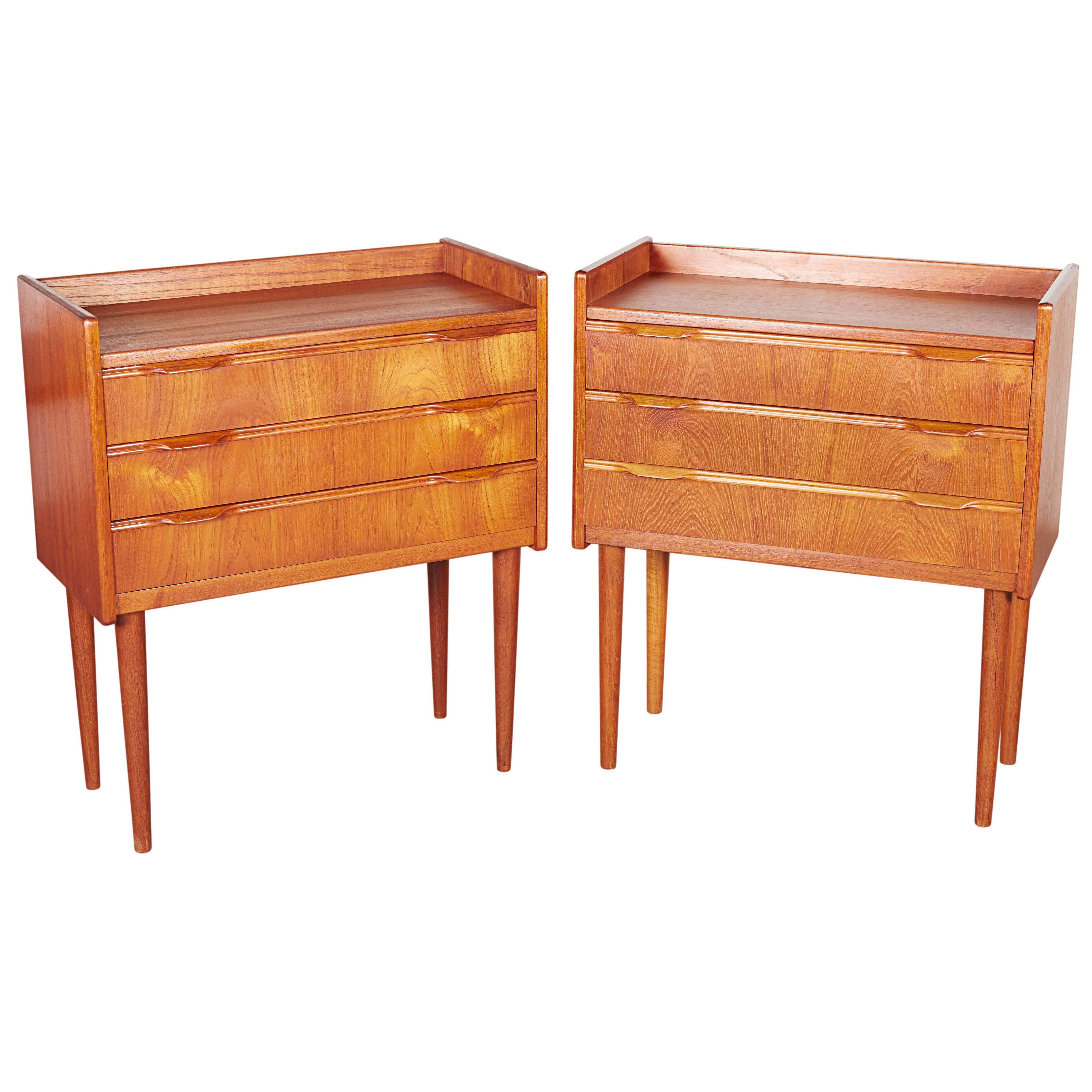 Danish Teak Night Stands