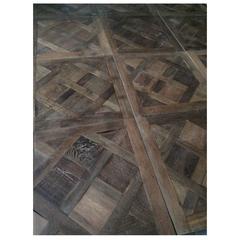 Versailles Antique Wood Oak Flooring 'Panels', Paris, France 11