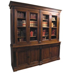 Antique Walnut Bookcase