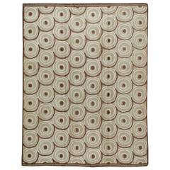 Vintage Spanish Textile Flat-weave Rug 8