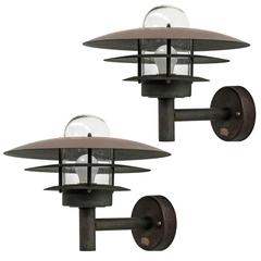 Danish Outdoor Wall Lights by Lyfa