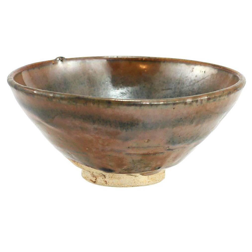 Song Dynasty Earthenware Tea Bowl For Sale