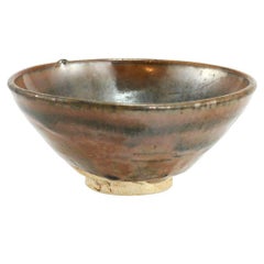 Song Dynasty Earthenware Tea Bowl