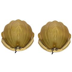 Matching Pair of Large Art Deco English Wall Lights 9