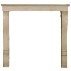 Mantello da camino originale del 19° secolo in stile French Country
