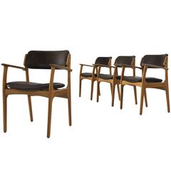Erik Buck Four Dining Chairs 12
