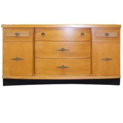 Retro Restored Stanley Harmony House Buffet Credenza