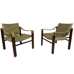 Pair of Safari Chairs by Maurice Burke for Arkana 7