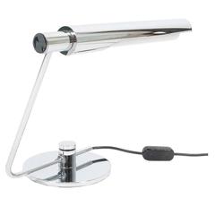 Chrome Office Desk Lamp Attributed to Baltensweiler, 1970 12