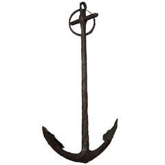 Outstanding French 18th Century Anchor from Nice, France