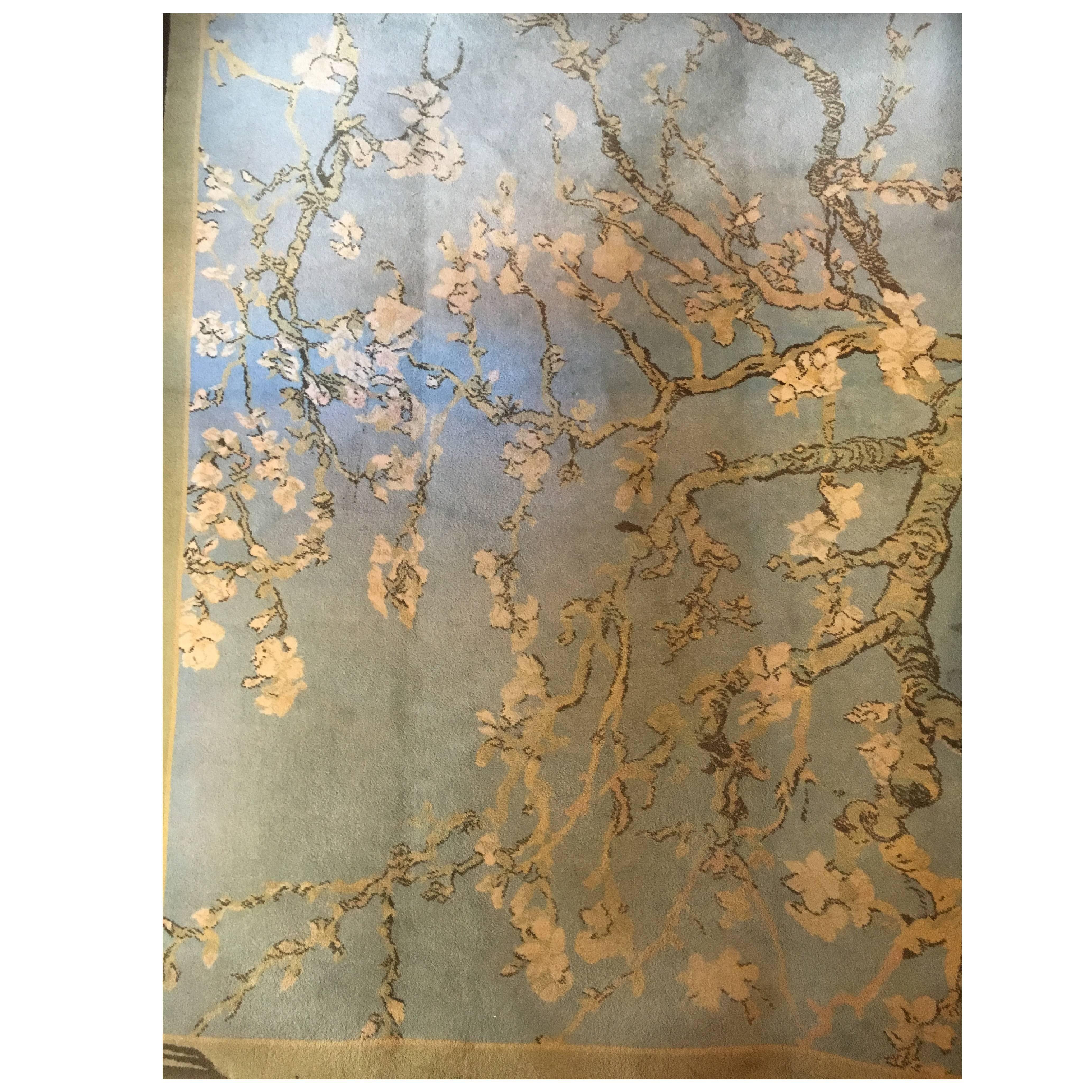 Vincent van Gogh Blossoming Almond Tree Carpet by Ege Axminster