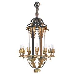 19th Century French Iron Lantern 11