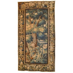 Antique 18th Century Flemish Verdure Tapestry