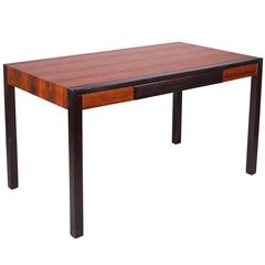 Harvey Probber 1960s Writing Desk in Rosewood and Mahogany 3