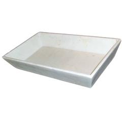 White Marble Towel Tray 3