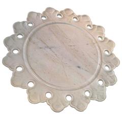 White Marble Server from India 12