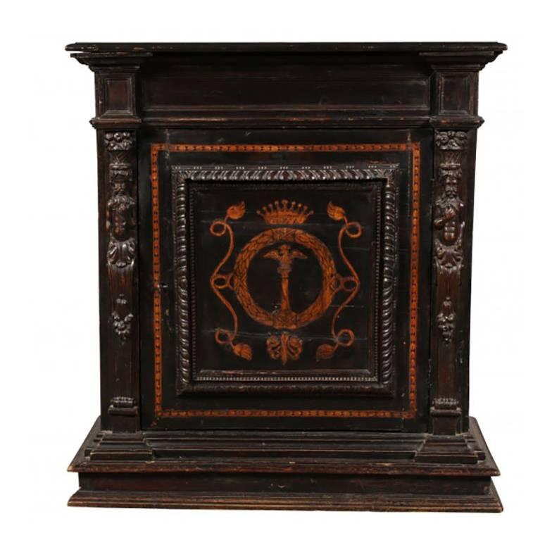 Late 19th Century Renaissance Style Carved Cabinet