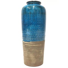 Large Blue Niels Kähler Vase