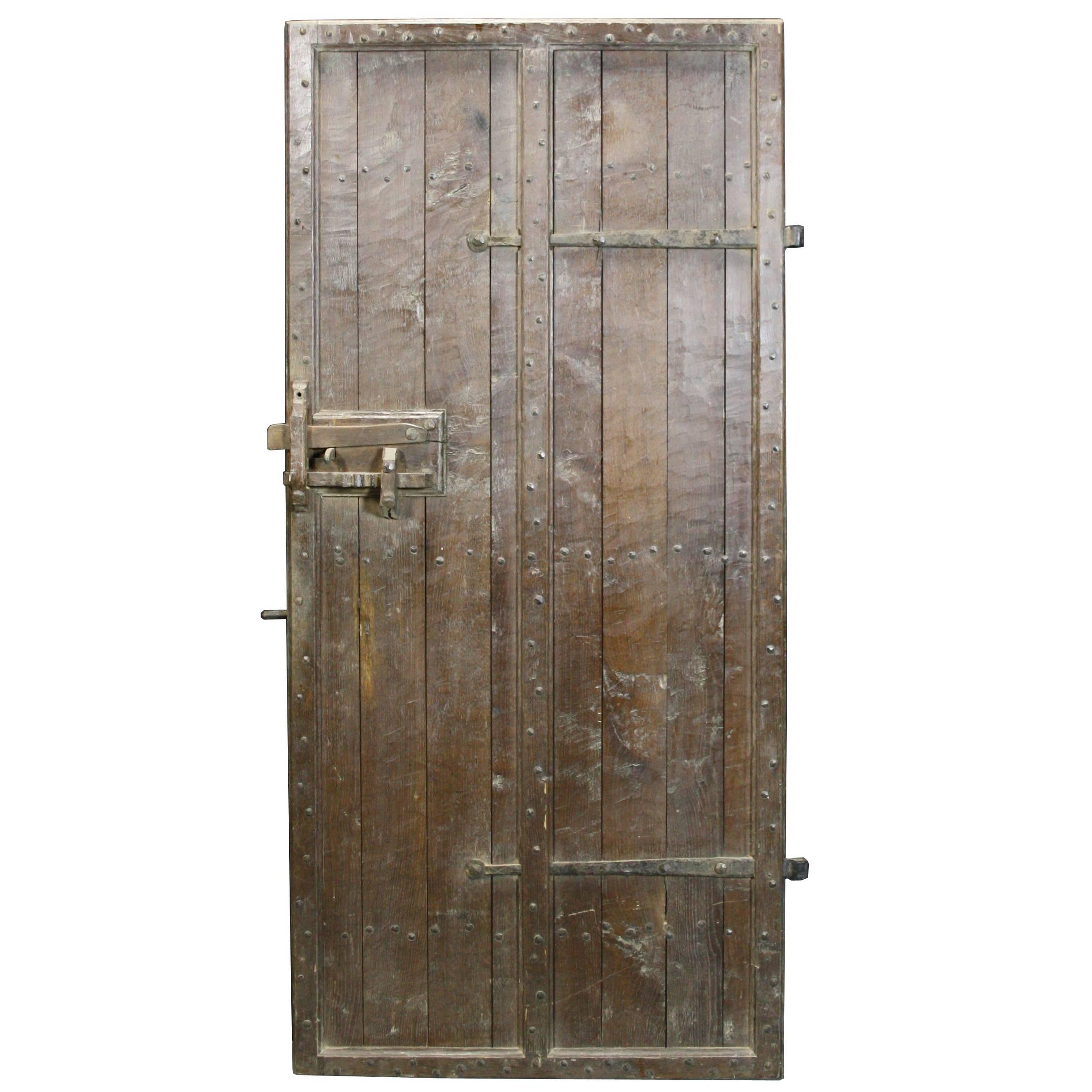 High Quality Oak Feature Door, circa 1900